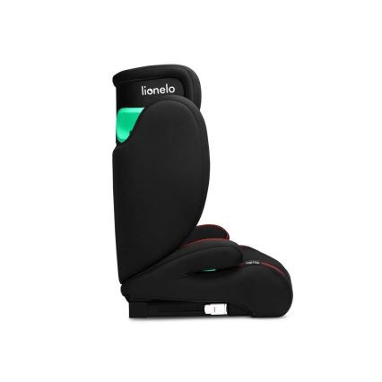 Lionelo - Παιδικό κάθισμα αυτοκινήτου HUGO i-Size 100-150 εκ. μαύρο/κόκκινο