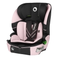 Lionelo - Παιδικό κάθισμα αυτοκινήτου LEVI FIX i-Size 76-150 cm, Ροζ (Pink Baby)