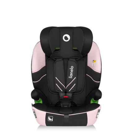 Lionelo - Παιδικό κάθισμα αυτοκινήτου LEVI FIX i-Size 76-150 cm, Ροζ (Pink Baby)