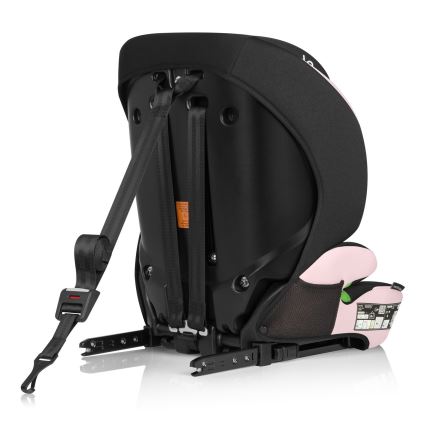 Lionelo - Παιδικό κάθισμα αυτοκινήτου LEVI FIX i-Size 76-150 cm, Ροζ (Pink Baby)