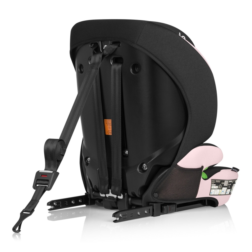 Lionelo - Παιδικό κάθισμα αυτοκινήτου LEVI FIX i-Size 76-150 cm, Ροζ (Pink Baby)