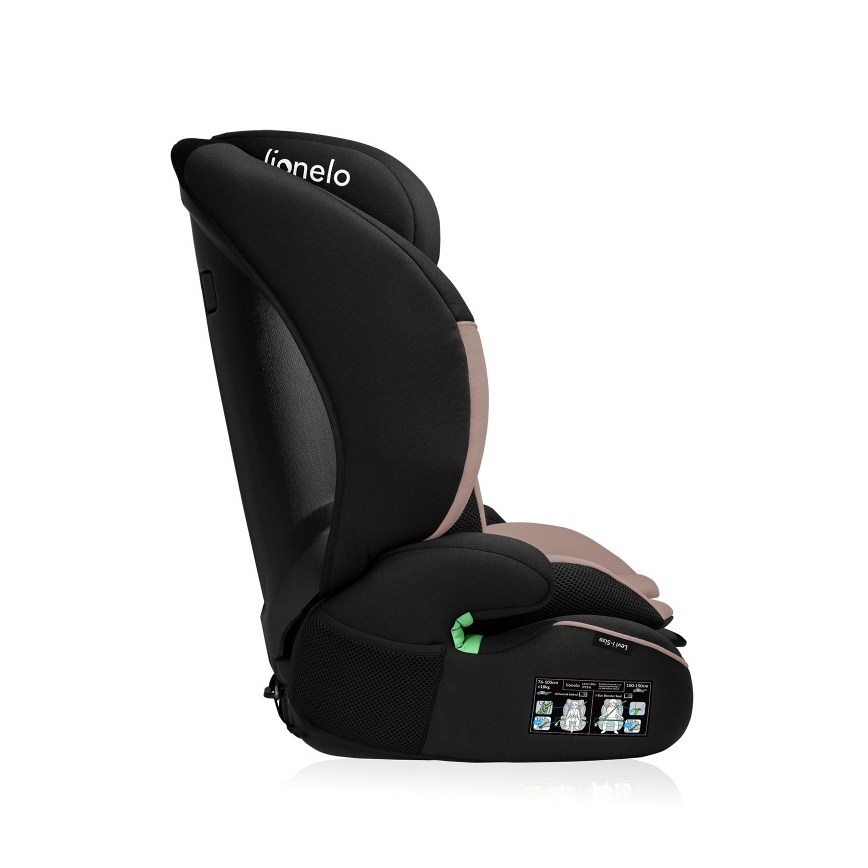 Lionelo - Παιδικό κάθισμα αυτοκινήτου LEVI i-Size 76-150 cm Μπεζ Latte