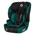 Lionelo - Παιδικό κάθισμα αυτοκινήτου LEVI ONE i-Size 76-150 cm μαύρο/πράσινο
