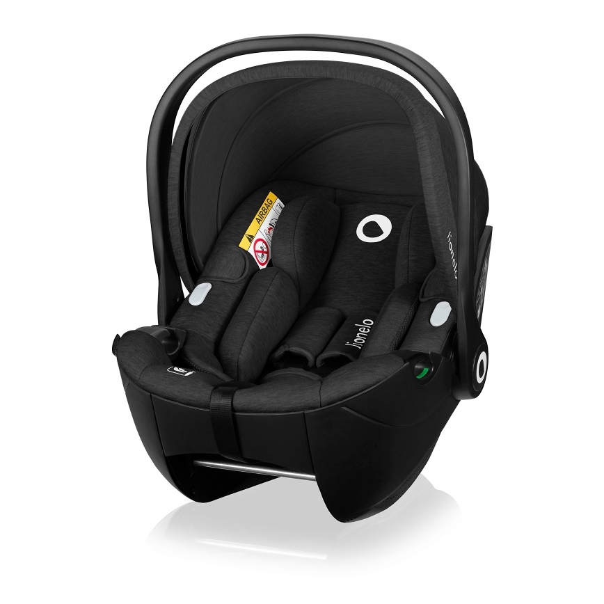 Lionelo - Παιδικό κάθισμα αυτοκινήτου MOXIE i-Size 40-87 cm Μαύρο Όνυξ