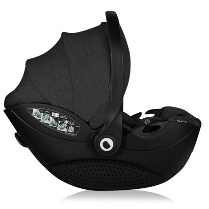 Lionelo - Παιδικό κάθισμα αυτοκινήτου MOXIE i-Size 40-87 cm Μαύρο Όνυξ