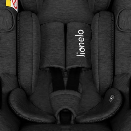 Lionelo - Παιδικό κάθισμα αυτοκινήτου MOXIE i-Size 40-87 cm Μαύρο Όνυξ