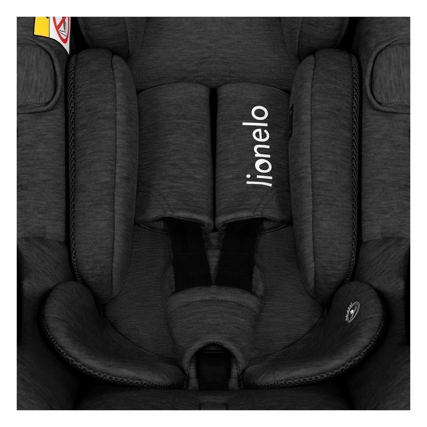 Lionelo - Παιδικό κάθισμα αυτοκινήτου MOXIE i-Size 40-87 cm Μαύρο Όνυξ