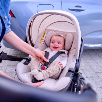 Lionelo - Παιδικό κάθισμα αυτοκινήτου MOXIE i-Size 40-87 εκ. Μπεζ άμμου