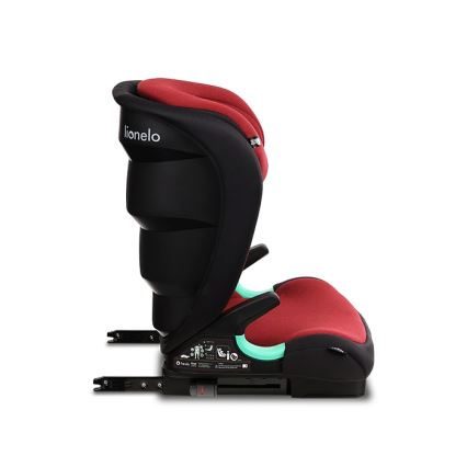 Lionelo - Παιδικό κάθισμα αυτοκινήτου NEAL i-Size 100-150 cm Κόκκινο μπορντό