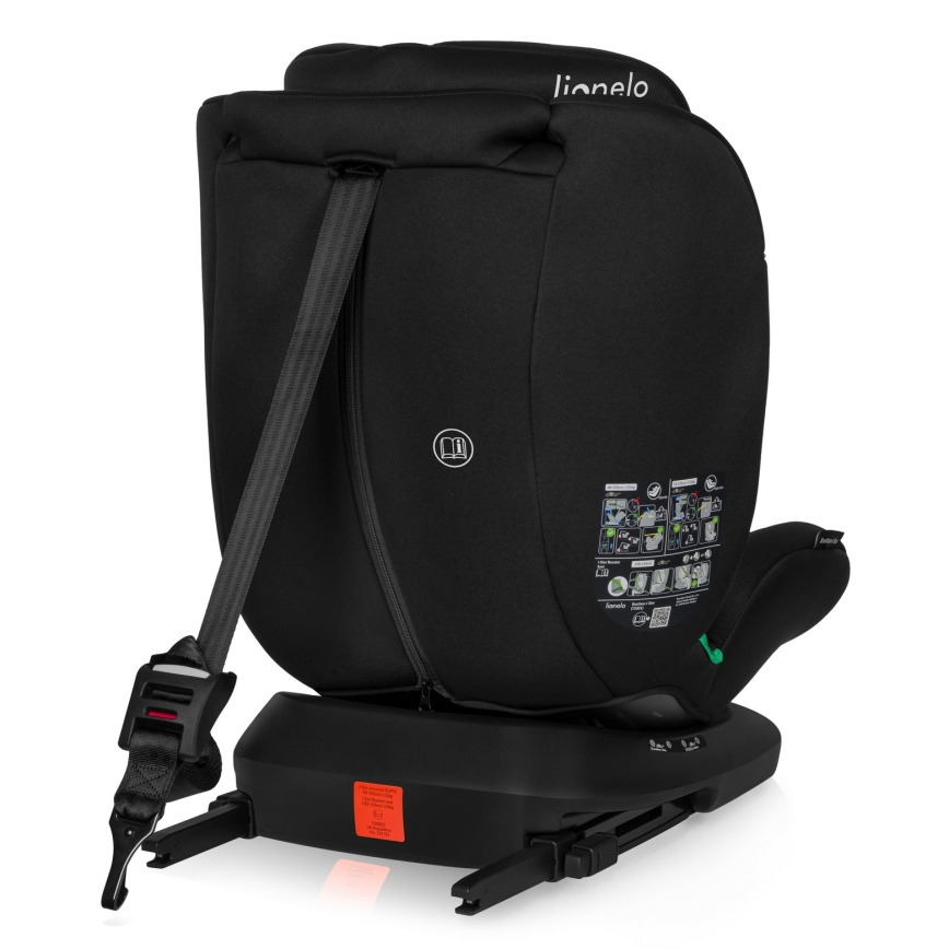 Lionelo - Παιδικό κάθισμα αυτοκινήτου με περιστρεφόμενη βάση BASTIAAN i-Size 40-150 cm Ροζ Ρόδο