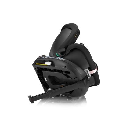 Lionelo - Παιδικό κάθισμα αυτοκινήτου με περιστρεφόμενη βάση NAVY i-Size 40-150 cm μαύρο/ροζ