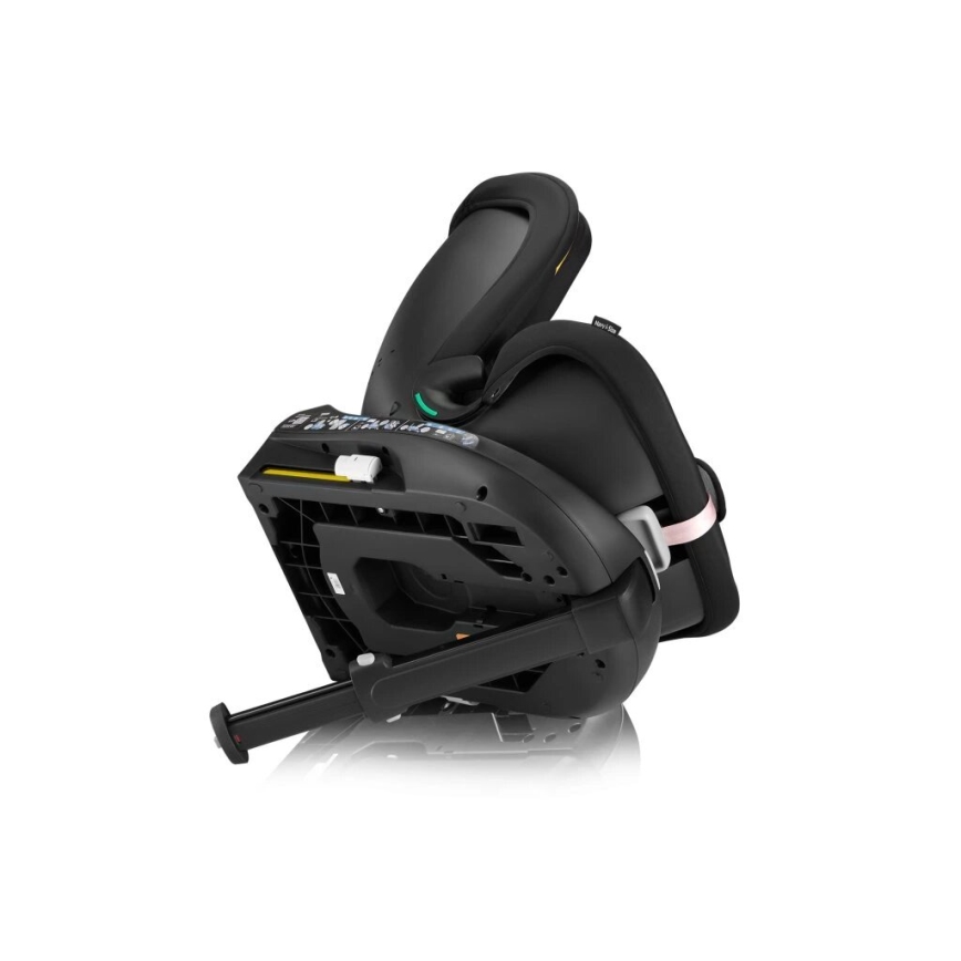 Lionelo - Παιδικό κάθισμα αυτοκινήτου με περιστρεφόμενη βάση NAVY i-Size 40-150 cm μαύρο/ροζ