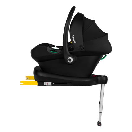 Lionelo - Παιδικό κάθισμα αυτοκινήτου με βάση ASTRID SET i-Size 40-87 cm Μαύρο Γκρι