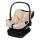Lionelo - Παιδικό κάθισμα αυτοκινήτου με βάση ASTRID SET i-Size 40-87 cm Μπεζ Άμμος