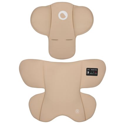 Lionelo - Παιδικό κάθισμα αυτοκινήτου με βάση ASTRID SET i-Size 40-87 cm Μπεζ Άμμος