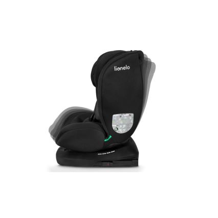Lionelo - Παιδικό κάθισμα αυτοκινήτου BASTIAAN i-Size 40-150 εκ. μαύρο