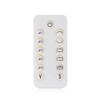 Lionelo - Παιδικό κουνιστό καθισματάκι με μελωδίες OLIVIA Beige Natural + τηλεχειριστήριο