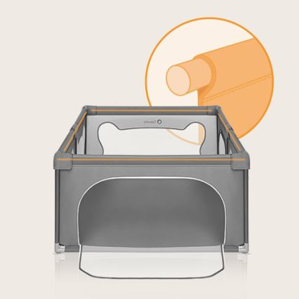 Lionelo - Παιδικό Πάρκο WILLOW γκρι