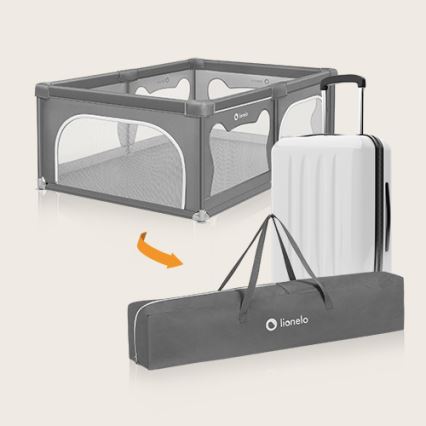 Lionelo - Παιδικό Πάρκο WILLOW γκρι