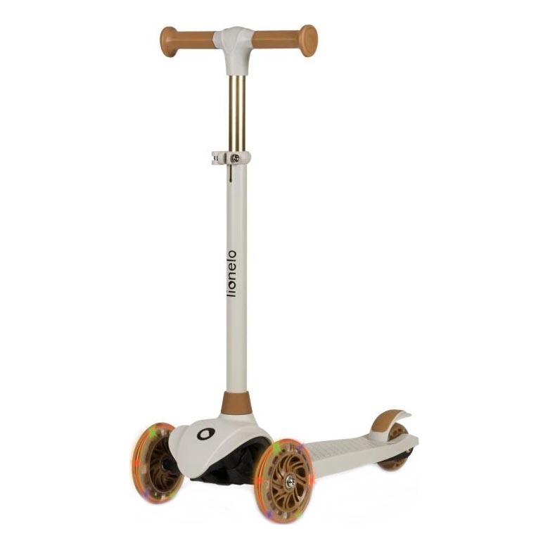 Lionelo - Παιδικό πατίνι JESSY 3xAA μπεζ