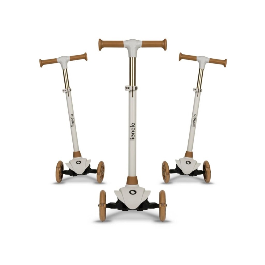 Lionelo - Παιδικό πατίνι JESSY 3xAA μπεζ