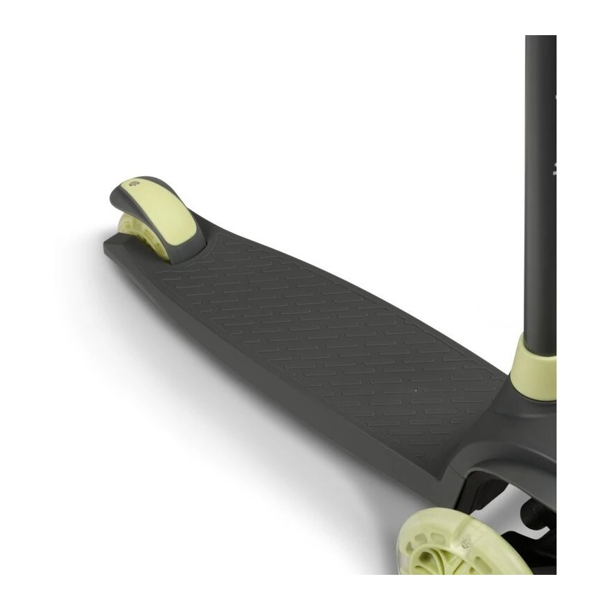 Lionelo - Παιδικό πατίνι JESSY γκρι/πράσινο