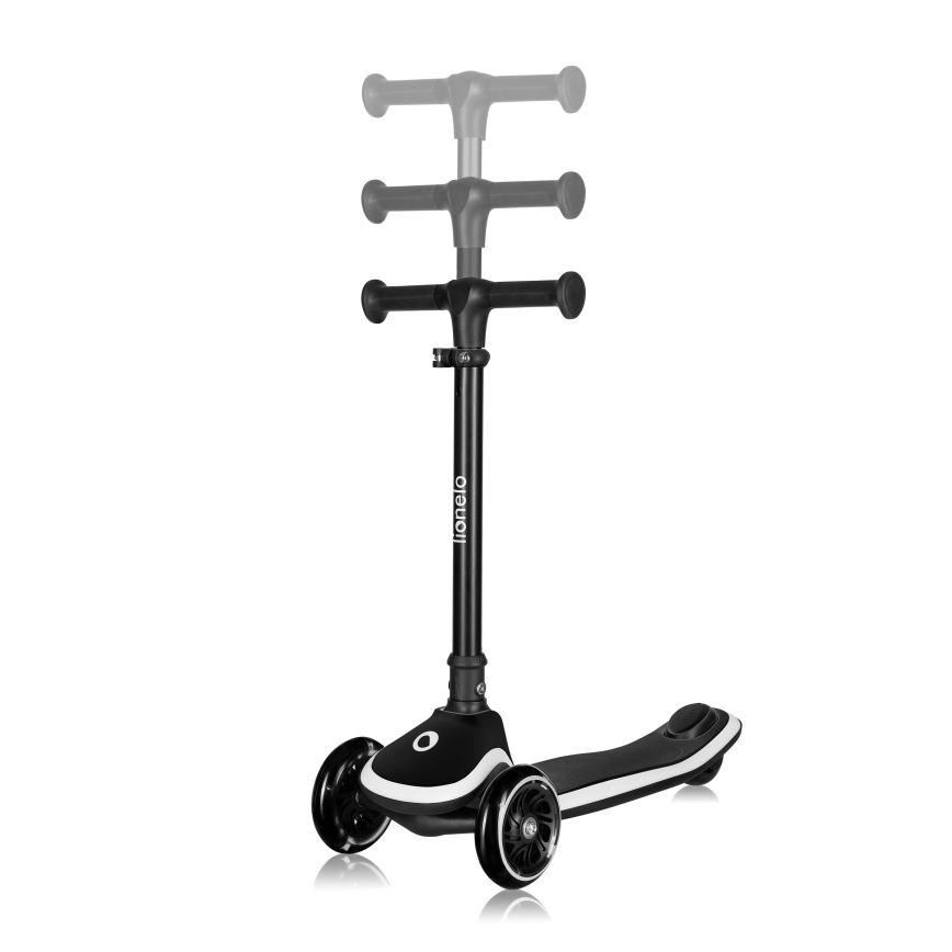 Lionelo - Παιδικό πατίνι MEY 3xAAA Μαύρο Όνυξ