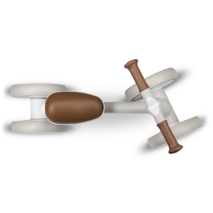 Lionelo - Παιδικό ποδήλατο ισορροπίας VILLY, σε μπεζ απόχρωση latte