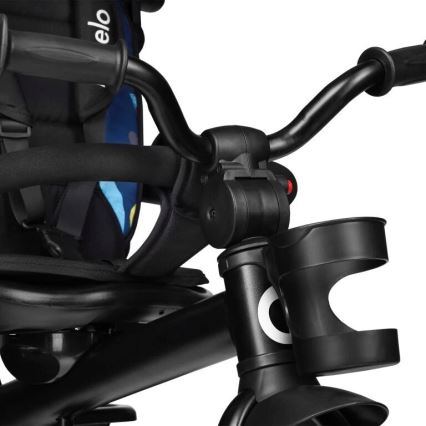 Lionelo - Παιδικό τρίκυκλο HAARI μαύρο/πολύχρωμο