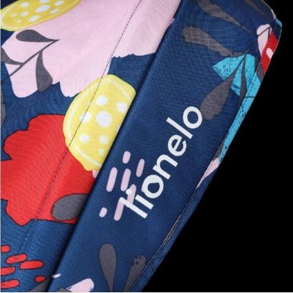 Lionelo - Παιδικό τρίκυκλο HAARI μαύρο/πολύχρωμο