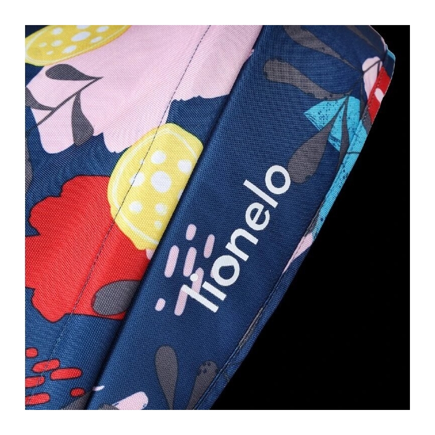 Lionelo - Παιδικό τρίκυκλο HAARI μαύρο/πολύχρωμο