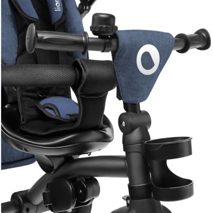 Lionelo - Παιδικό τρίκυκλο ποδήλατο TRIS σκούρο μπλε