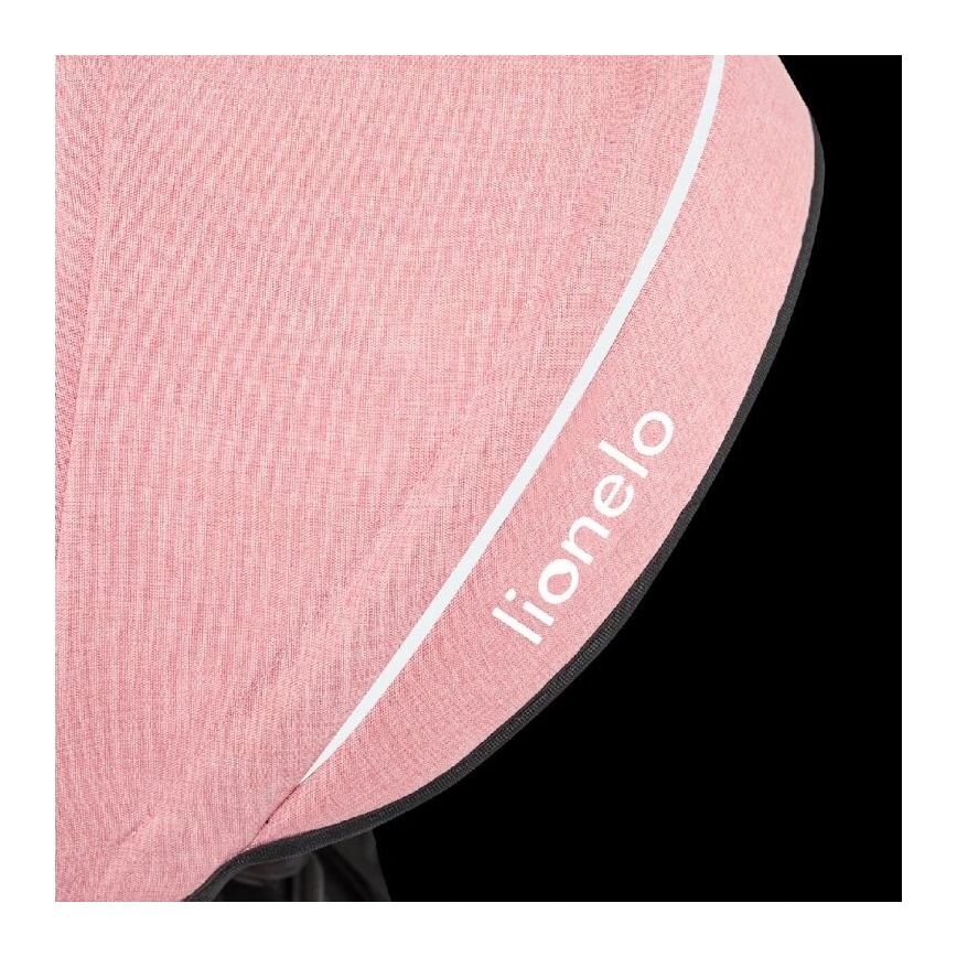 Lionelo - Παιδικό τρίκυκλο ποδήλατο TRIS ροζ/γκρι