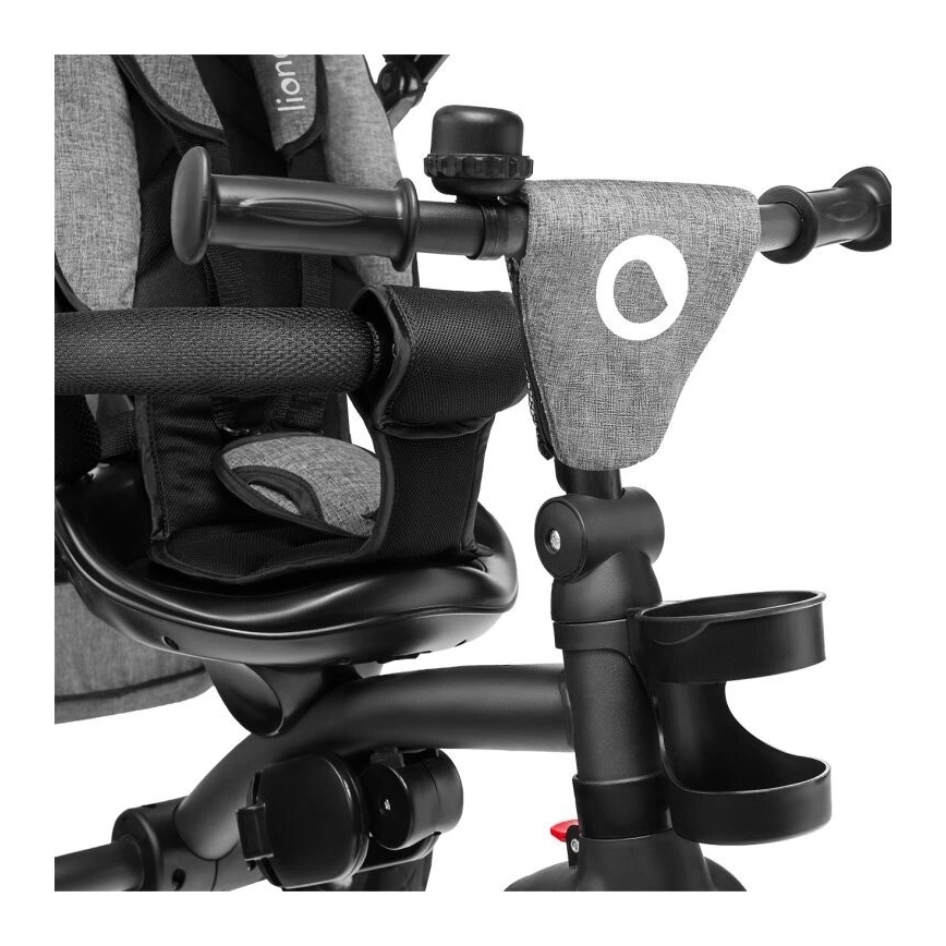 Lionelo - Παιδικό τρίκυκλο ποδήλατο TRIS γκρι