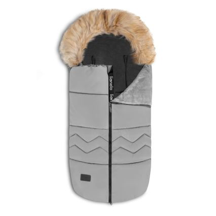 Lionelo - Παιδικός ποδόσακος FRODE Grey Dove