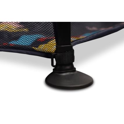 Lionelo - Παρκοκρέβατο ROEL σκούρο μπλε