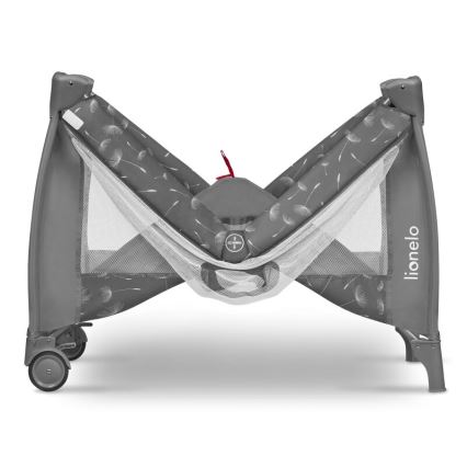 Lionelo - Παρκοκρέβατο SVEN PLUS γκρι