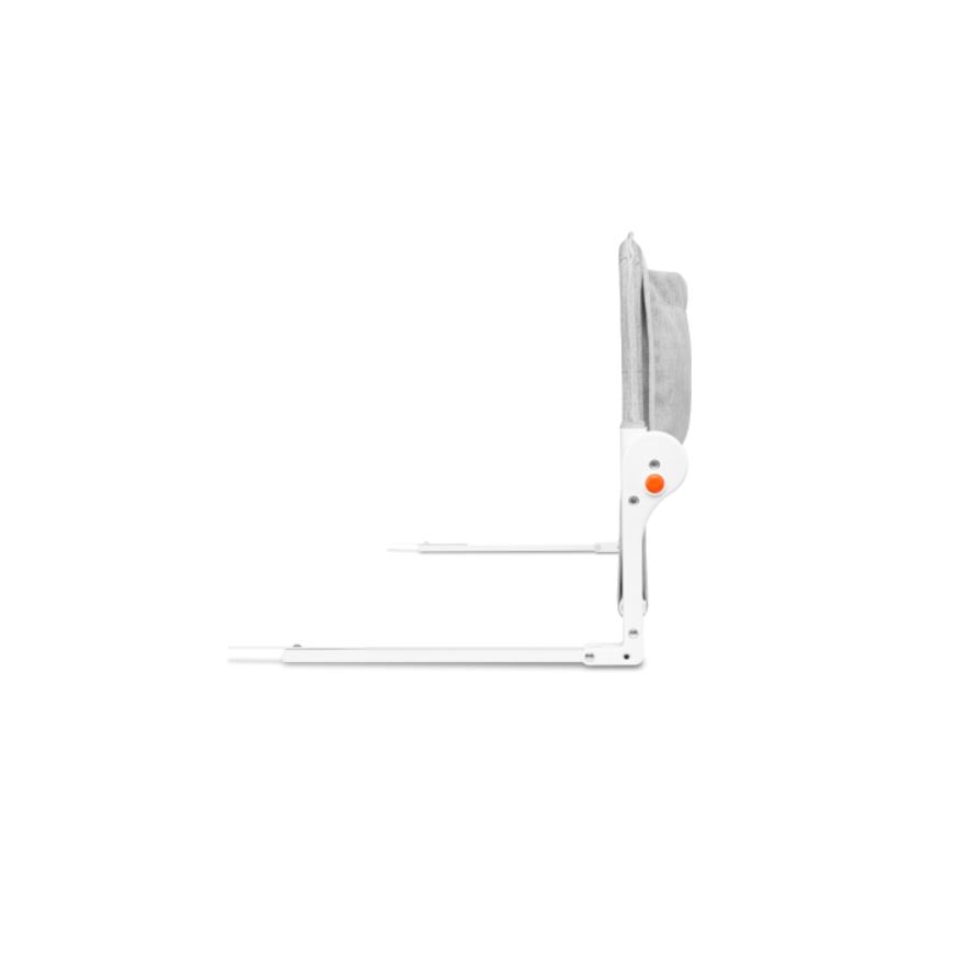 Lionelo - Προστατευτική μπάρα κρεβατιού EVA, γκρι