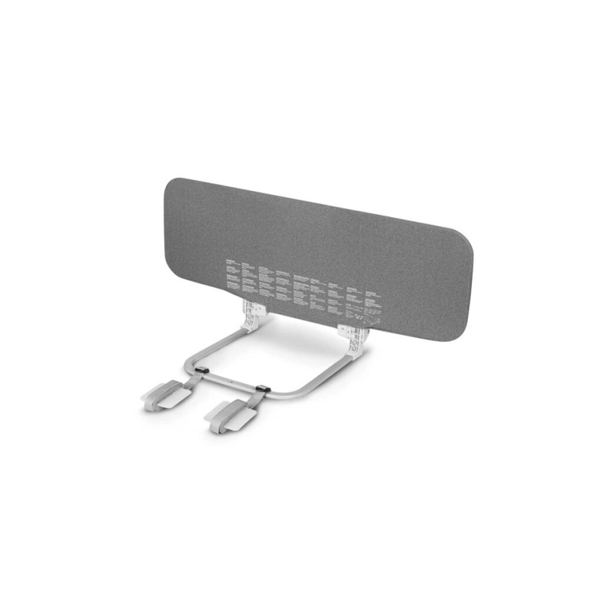 Lionelo - Προστατευτική μπάρα κρεβατιού LORA σε σκούρο γκρι