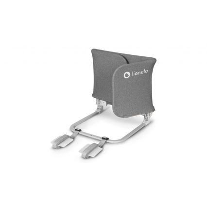 Lionelo - Προστατευτική μπάρα κρεβατιού LORA σε σκούρο γκρι