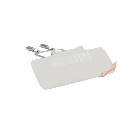 Lionelo - Προστατευτική μπάρα κρεβατιού LORA γκρι