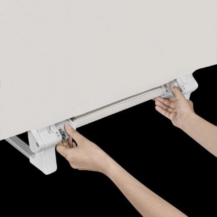 Lionelo - Προστατευτική μπάρα κρεβατιού LORA γκρι