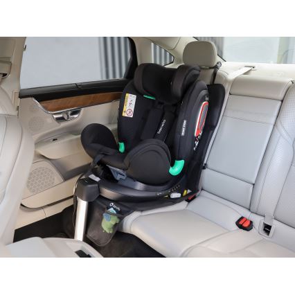 Lionelo - Προστατευτικό υπόστρωμα για παιδικό κάθισμα αυτοκινήτου SIKKER Μαύρο ανθρακονήματος