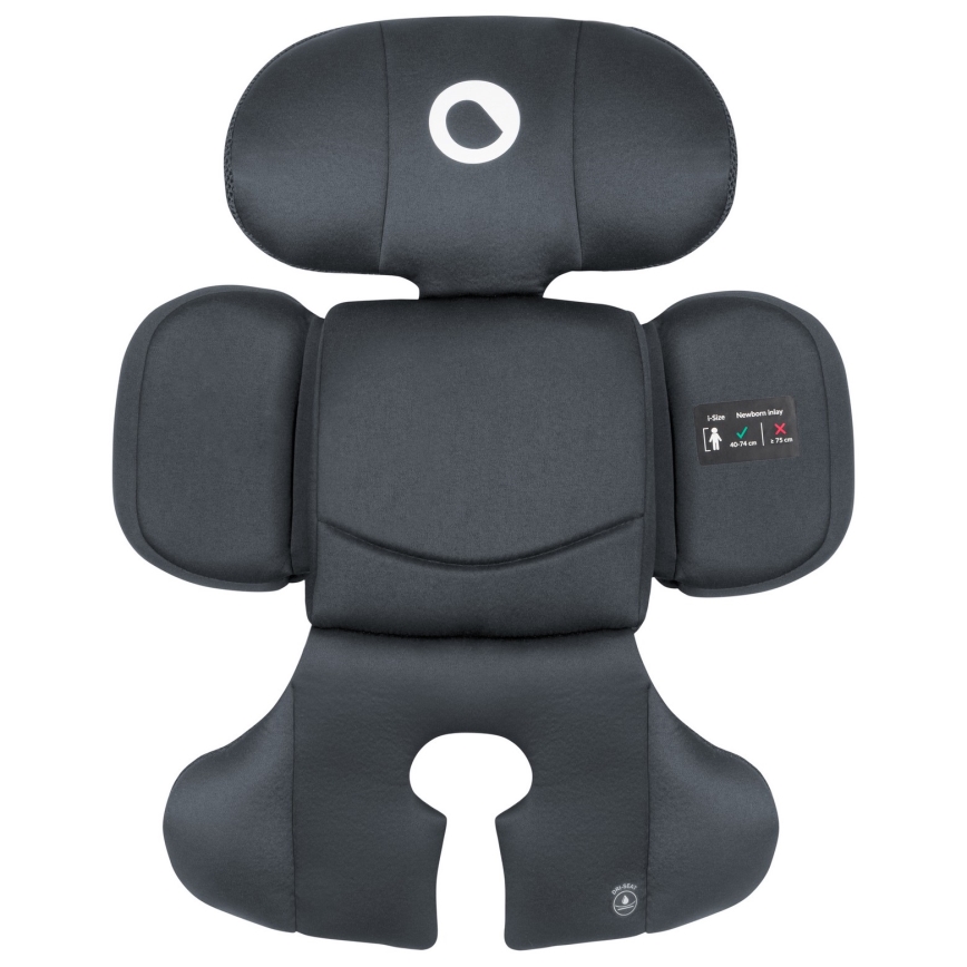 Lionelo - Περιστρεφόμενο κάθισμα αυτοκινήτου με βάση BASTIAAN i-Size 40-150 cm Grey Stone