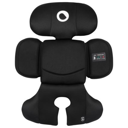 Lionelo - Περιστρεφόμενο κάθισμα αυτοκινήτου με βάση BASTIAAN i-Size 40-150 cm Μαύρο Carbon