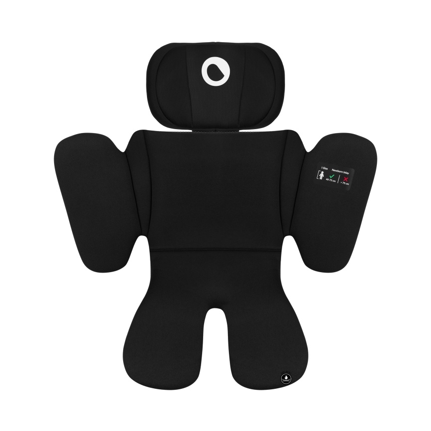 Lionelo - Περιστρεφόμενο κάθισμα αυτοκινήτου με βάση BRAVE i-Size 40-150 εκ. Μαύρο Carbon