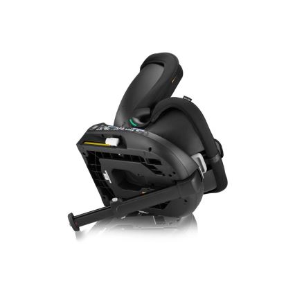 Lionelo - Περιστρεφόμενο κάθισμα αυτοκινήτου με βάση NAVY i-Size 40-150 cm μαύρο