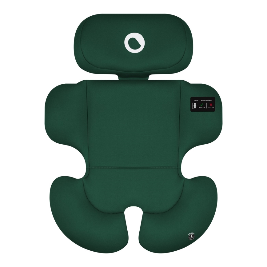 Lionelo - Περιστρεφόμενο παιδικό κάθισμα αυτοκινήτου BASTIAAN i-Size με βάση, 40-150 cm, Green Forest