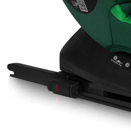 Lionelo - Περιστρεφόμενο παιδικό κάθισμα αυτοκινήτου BASTIAAN i-Size με βάση, 40-150 cm, Green Forest