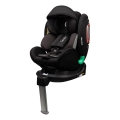 Lionelo - Περιστρεφόμενο παιδικό κάθισμα αυτοκινήτου με βάση ANTOON PLUS i-Size 40-105 cm Black Onyx